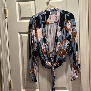 Free People Wrap Top